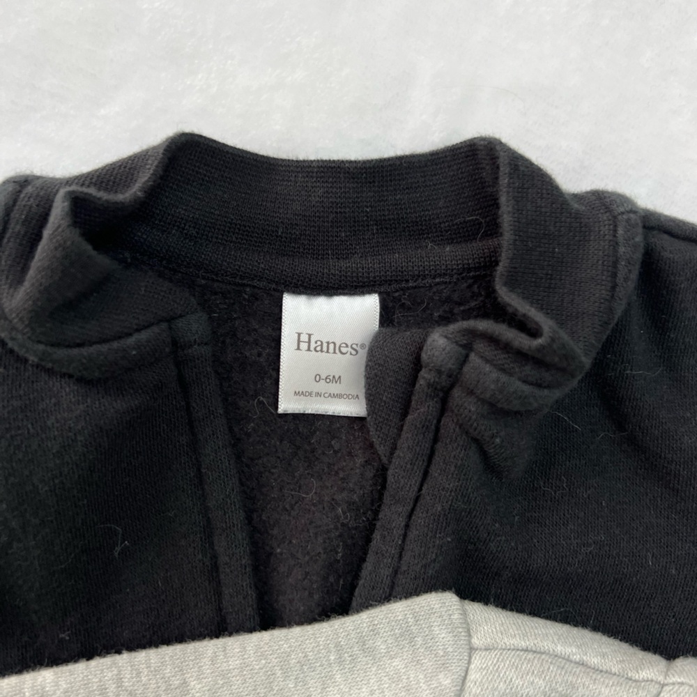 Hanes Infant Zipup Cardigan Jackets - Picture 4 of 5